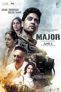 Major (2022) ORG Hindi Dubbed Movie